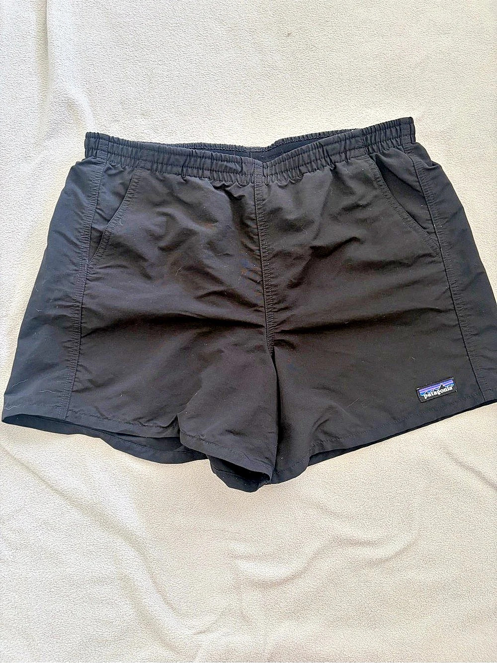 Patagonia Black Women’s Baggies Shorts Size Medium